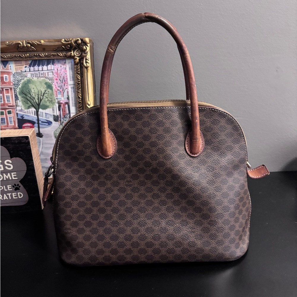 Celine Macadam Hand Bag Authentic - Picture 7 of 12